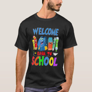 Welcome Back To School  First Day Of School Studen T-Shirt