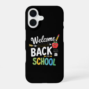 Welcome Back To School First Day of School Teacher iPhone 16 Case