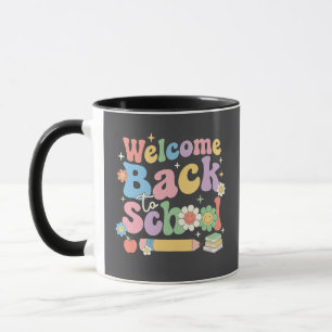 Welcome Back to School First Day of School Teacher Mug