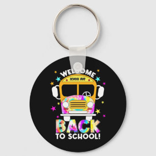 Welcome Back To School for Bus Drivers Transportat Key Ring