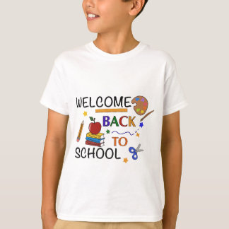 Welcome Back to School - Fun Back to School Design T-Shirt
