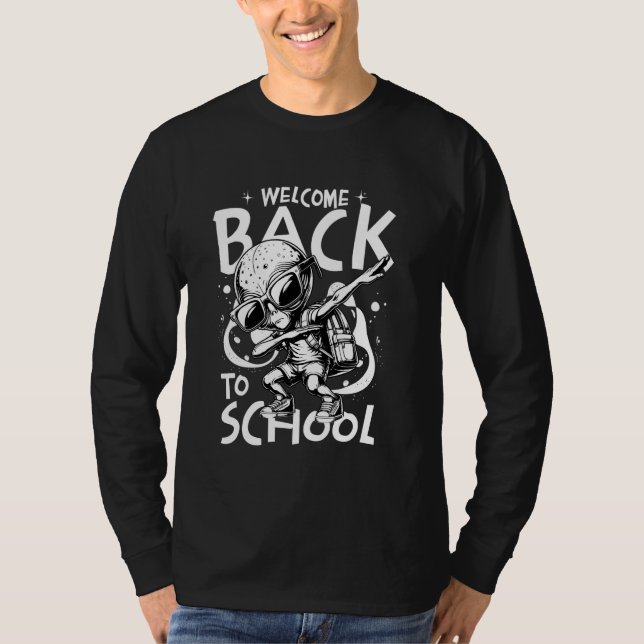 Welcome Back to School Funny Gift for School Boys  T-Shirt (Front)