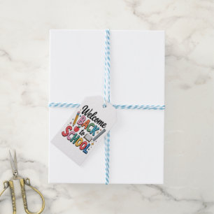 Welcome Back To School Gift Tags