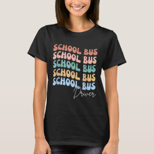 Welcome Back To School Groovy Retro Funny School B T-Shirt