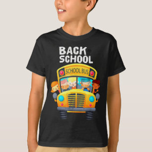 Welcome Back To School  I Love My School School Bu T-Shirt