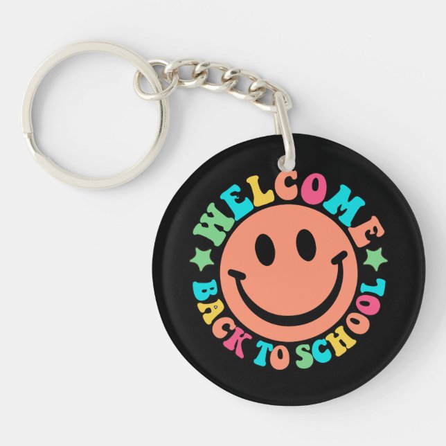 Welcome Back to School Key Ring (Front)