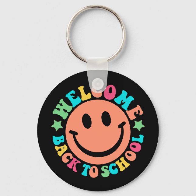 Welcome Back to School Key Ring (Front)