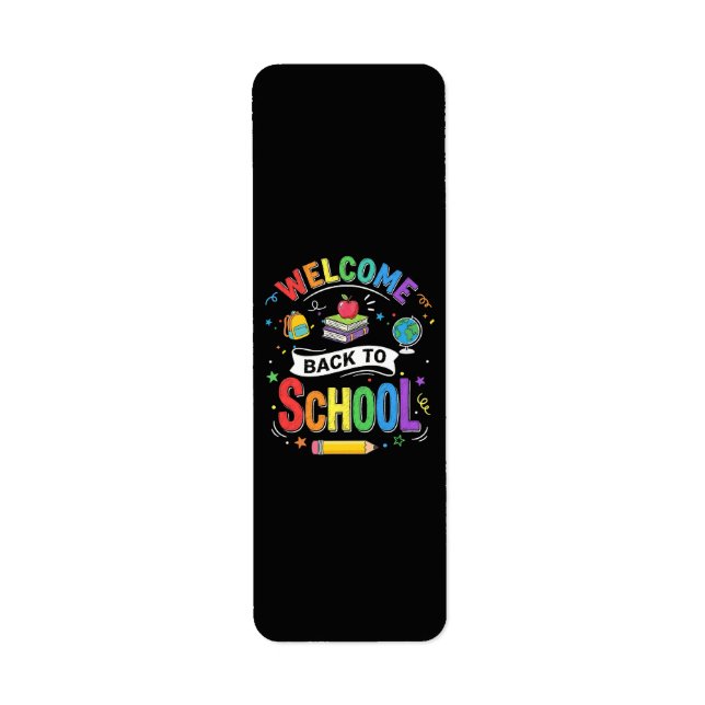 Welcome Back to School Kids Teacher First Day (Front)