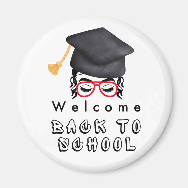 Welcome Back To School Magnet (Front)