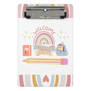 Welcome back to school mini clipboard