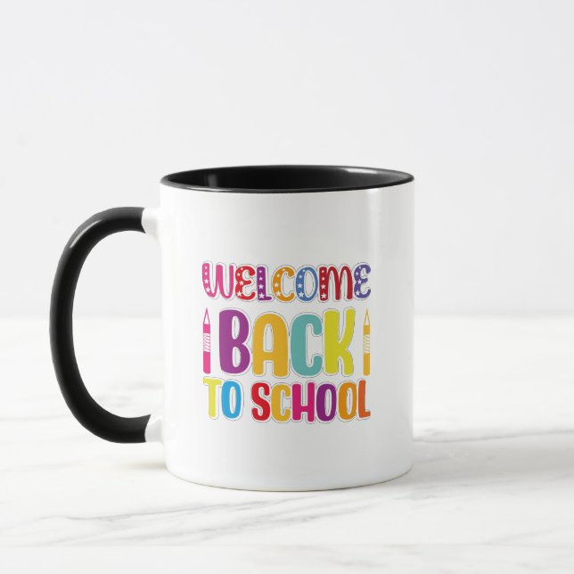 Welcome Back To School Mug (Left)