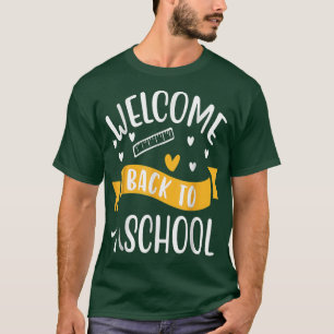 Welcome Back To School Newsletter Meet The Teacher T-Shirt