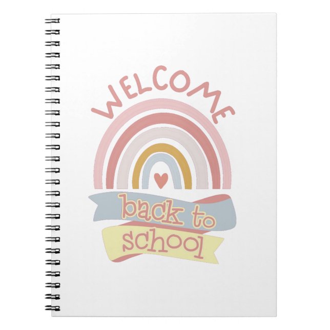 Welcome back to school notebook (Front)