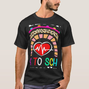 Welcome Back To School Nurse First Day Of School T-Shirt