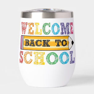 Welcome Back to School – Pencil Illustration