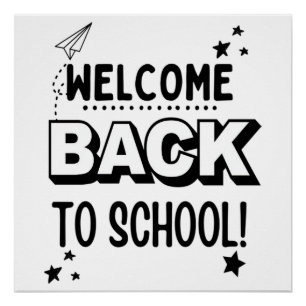 Welcome Back to school! Poster