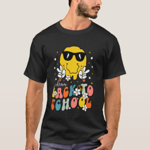 Welcome Back to School Retro 1st Day of School Tea T-Shirt