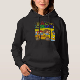 Welcome Back To School School Bus Driver Mens Boys Hoodie