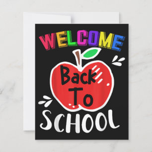 Welcome Back To School Shirt Funny Teachers Studen