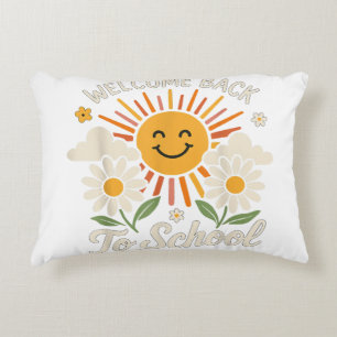 Welcome Back To School Shirts First day of school Decorative Cushion