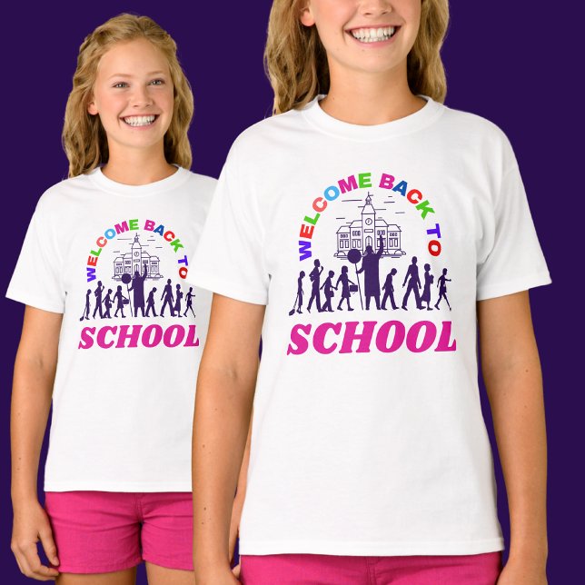 Welcome Back To School              T-Shirt (Creator Uploaded)