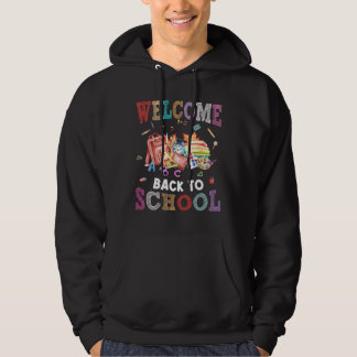 welcome back to school teacher hoodie