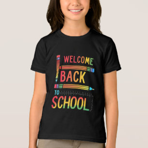 Welcome Back To School  Tri-Blend Shirt