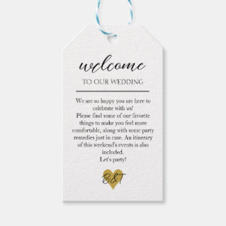 Welcome Bag Tag