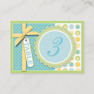 Welcome Bear Table Card Flat