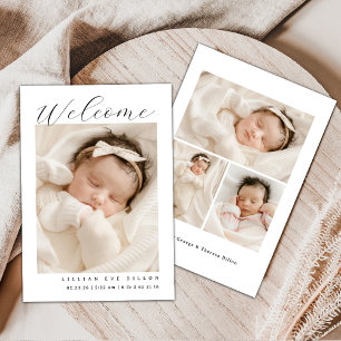 Welcome Birth Announcement