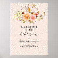 Welcome Bridal Shower Sign Template