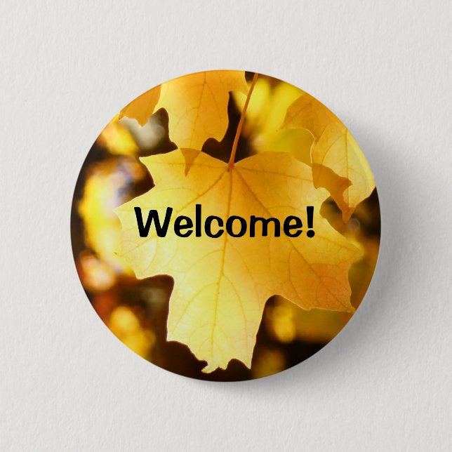 Welcome! buttons Fall Events Home Shows button (Front)