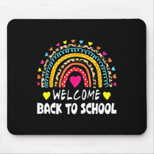 Welcome Byck To School First Day Of School Teacher Mouse Pad