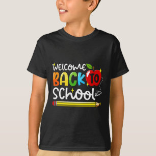 Welcome Byck To School First Day Of School Teacher T-Shirt