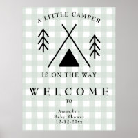Welcome Camping Baby Shower