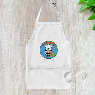 Welcome Chef Cute Cartoon Cook Standard Apron
