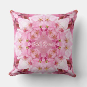 Welcome Cherry Blossoms Cushion