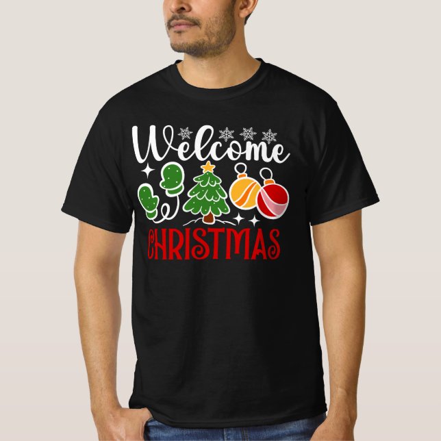 Welcome Christmas-23758  T-Shirt (Front)