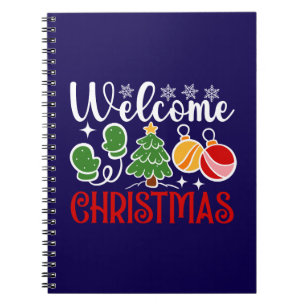 Welcome Christmas-63758 Notebook