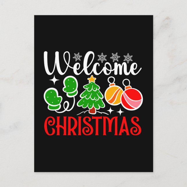 Welcome Christmas-63758 Postcard (Front)