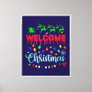 Welcome Christmas-81124 Canvas Print