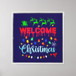 Welcome Christmas-81124 Canvas Print