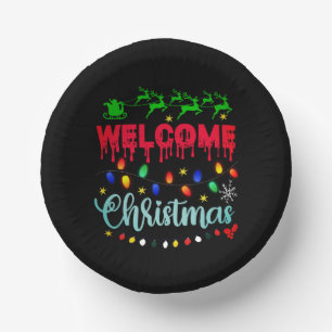 Welcome Christmas-81124 Paper Plate