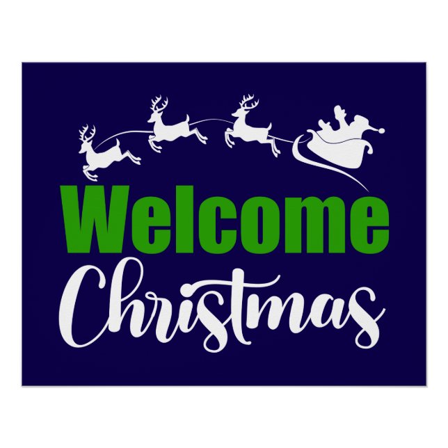 Welcome Christmas-85101 Poster (Front)