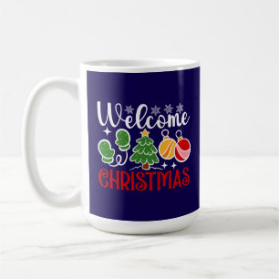 Welcome Christmas Coffee Mug