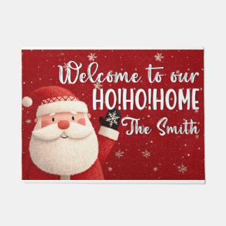 Welcome Christmas Doormat – Festive Holiday Welcom