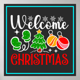 Welcome Christmas Poster