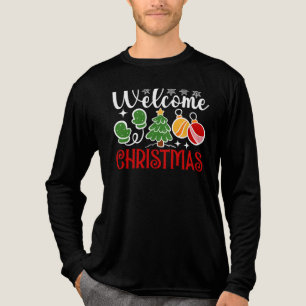 Welcome Christmas Tri-Blend Shirt