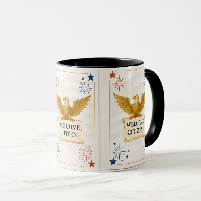 welcome Citizen mugs (Front Right)