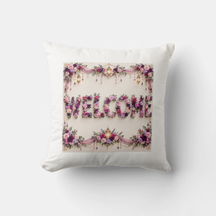 Welcome cushion
